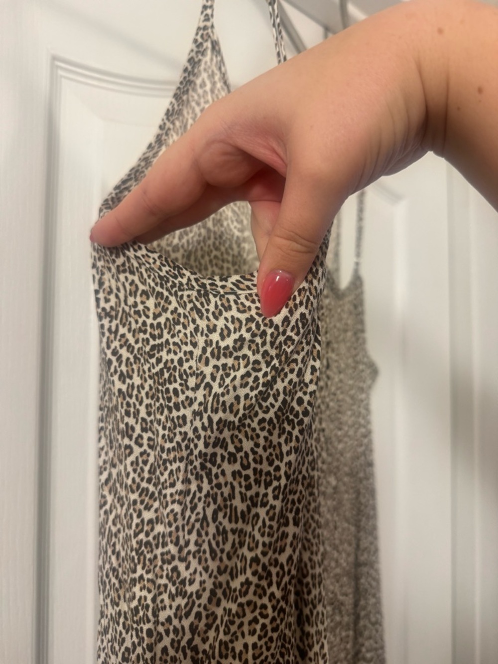 Jenni Kayne Neutral Leopard Slip Dress - Picture 10 of 16